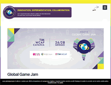 Tablet Screenshot of globalgamejam.it