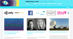 Desktop Screenshot of globalgamejam.org